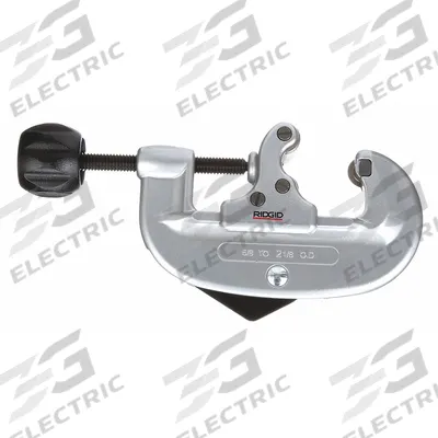 RIDGID Tubing Cutter: 5/8 in – 2 1/8 in OD Cutting Capacity, Std Wheel Cutter - Metal Tubing Full-Size Cutters