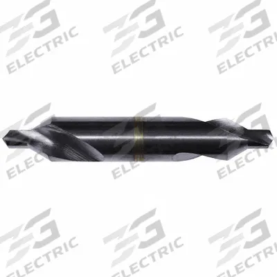 KEO Center Drill: Plain Type, #9, 60°, 3 5/8 in Overall Lg - Plain-Tip Center Drills