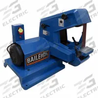 BAILEIGH INDUSTRIAL Grinder: For Metal, 115 V, Single-Phase, 1 hp, 2 in Belt Wd, 48 in Belt Lg (MPN BG-248S). Key specifications — attr652810: 115 V; attr652799: Belt Grinder; attr663749: Metal; attr652794: Single-Phase; attr663750: Benchtop; attr652768: BAILEIGH INDUSTRIAL.
