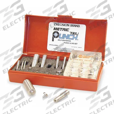 APPROVED VENDOR Punch and Die Set: Round Punch, Tool Steel - Punch & Die Sets
