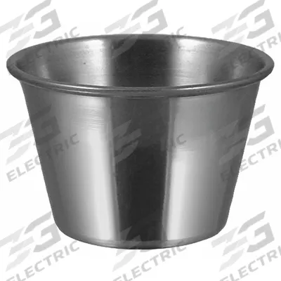ITI Sauce Cup: 2 oz Capacity, Stainless Steel - Sauce Cups