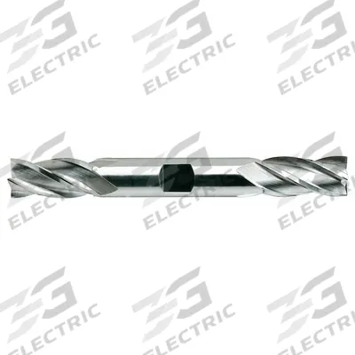 YG-1 Square End Mill: High Speed Steel, TiN Coated, Double End, 4 Flute, 15/32" Mill Dia - Double-End High-Speed Steel Square End Mills