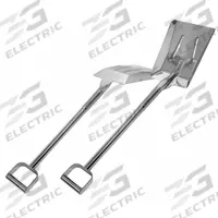 SANI-LAV Stainless Steel Shovel: Silver, 12 1/2 in Blade Lg, 9 1/2 in Blade Wd, Scoop (MPN 217R). Key specifications — attr873746: D Handle; attr873742: No; attr916068: No; attr873737: SANI-LAV; attr873735: Scoop; attr916070: Yes; attr920823: Yes; attr873738: Silver.