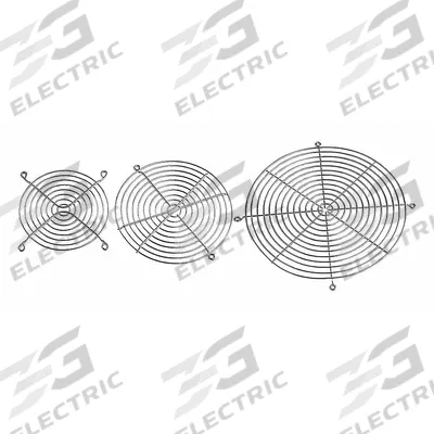 HOFFMAN Fan Finger Guard: Steel - Electrical Enclosure Accessories & Replacement Parts