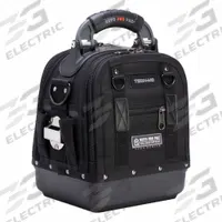 VETO PRO PAC Tool Bag: 12 in W 8 1/2 in D 12 1/2 in H, Ballistic Polyester/Polypropylene, Black (MPN Tech MC Blackout). Key specifications — attr1116417: Outside Mounted Stainless Tape Clip; attr1116432: VETO PRO PAC; attr1116408: Black.