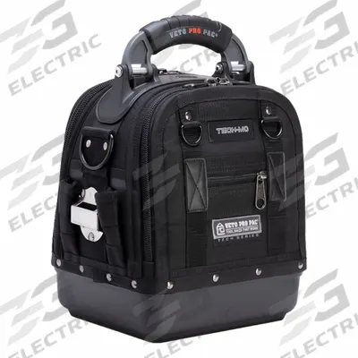 VETO PRO PAC Tool Bag: 12 in W 8 1/2 in D 12 1/2 in H, Ballistic Polyester/Polypropylene - Backpacks with Changeable Inserts