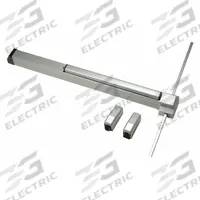 VON DUPRIN Surface Vertical Rod: 3 ft Max Door Wd, Aluminum (MPN 2227NL-OP-3-SP28). Key specifications — attr1011860: Exit Device; attr1011837: VON DUPRIN; attr1011847: Surface Vertical Rod; attr1011858: Night Latch; attr1024139: Touchbar; attr1011835: Yes.