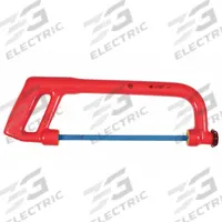 WIHA Insulated Hacksaw: 12 in Blade Lg, Steel, 18 in Overall Lg, 24, Steel (MPN 19767). Key specifications — attr307094: Steel; attr307097: Steel; attr307096: 24; attr324786: WIHA.