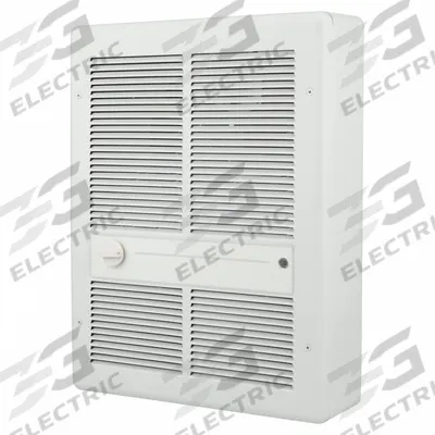 MARKEL Recessed Electric Wall-Mount Heater: 2000 W/1500 W/4000 W/3000 W, 208/240V AC - Large Recessed Electric Wall Heaters