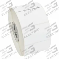 ZEBRA Barcode Printer Labels: 4 in Label Wd, 2 1/2 in Label Ht, White, 3 in Core Dia., Smooth Coated (MPN 10000294). Key specifications — Brand: ZEBRA; Label Color: White; Adhesive Material: Acrylic; Label Finish: Smooth Coated.