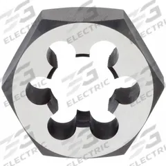 CHICAGO-LATROBE Pipe and Conduit Thread Die: 1"-11.5 NPT, 2 3/8" Hex Wd, Carbon Steel (MPN 411900)
