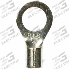 3M Ring Terminal: Bare, 3/8 in Stud Size, 8 AWG to 8 AWG Wire Sizes, 1,000 V, Brazed Barrel & Seam (MPN M8-38RX). Key specifications — Brand: 3M.