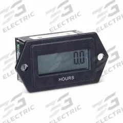 TRUMETER Hour Meter: Hour Meters, Front Panel Mounting, Digital, 2 1/4 in x 1 5/8 in, CE/CUL/UL (MPN 3410-0010). Key specifications — Mounting Style: Panel; Standards: CE; Bezel Face Shape: Rectangular; Hour Unit Increment: Tenth; NEMA Enclosure Rating: 4; Brand: TRUMETER; Manufacturer Part Number: 3410-0010; Meter Type_Broad: Digital.