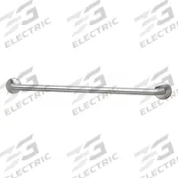 BRADLEY Wall Grab Bar: Straight, 30 in Lg, 1 1/4 in Dia, Stainless Steel, Satin, BRADLEY (MPN 8320-001300-GR). Key specifications — Brand: BRADLEY.