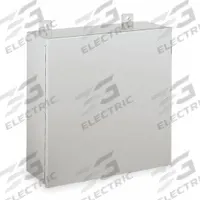 WIEGMANN Enclosure: Steel, 24 in x 20 in x 7 in, NEMA 12/13, Solid Cover, Hinged (MPN B242007CH). Key specifications — Brand: WIEGMANN; Closure Method: Clamps; Knockouts: Not Included.