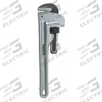 PROTO Pipe Wrench: Aluminum, 4 in Jaw Capacity, Serrated, 24 in Overall Lg, I-Beam, Natural (MPN J824A). Key specifications — attr309808: I-Beam; attr309815: Aluminum; attr324941: PROTO.