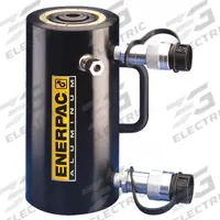 ENERPAC Hydraulic Ram: Double Acting, 50 ton Nominal Capacity, 2 in Nominal Stroke Lg, Aluminum (MPN RAR502). Key specifications — attr98927: ENERPAC.
