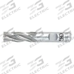 OSG Square End Mill: Cobalt, 4 Flute, 3.5 mm Mill Dia, 11.11 mm LOC, 60.3 mm OAL (MPN 5818100)