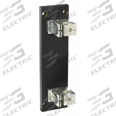 MERSEN Fuse Block: Open Block Design, 1 Pole, 600 V AC, Box Lug - Fuse Blocks for UL Class H & K Fuses