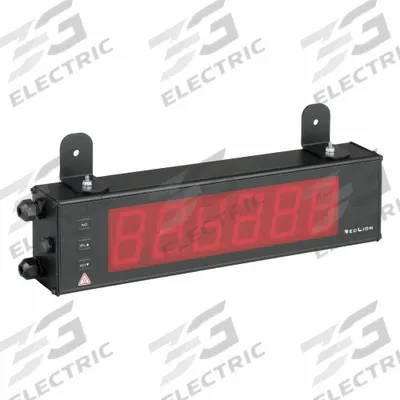 RED LION Counter: Hour Meters, Front Panel Mounting, 4 in x 12 in, CE Approved/cULus/UKCA - Digital Counters