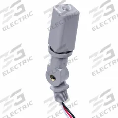 INTERMATIC Photocontrol: Thread Stem Photocell Mounting, 1/2 in Stem Dia, SPST, 120-277V AC (MPN EK4736S). Key specifications — Brand: INTERMATIC; Includes: Locking Nut.