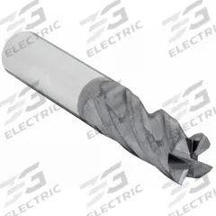 APPROVED VENDOR Square End Mill: Carbide, AlTiN Coated, 4 Flute, 23/64" Mill Dia, 1" LOC, 2-1/2" OAL (MPN 206-031169)