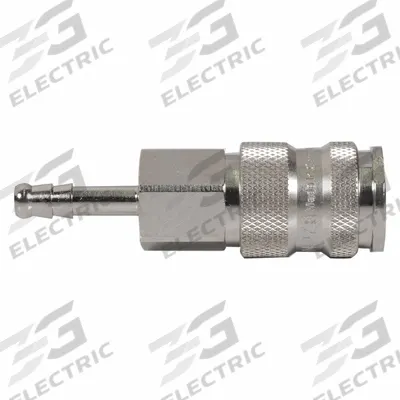 PARKER Quick Connect Socket: 1/4 in Body Size, 3/8 in Hose Fitting Size, Ball - Industrial Interchange Brass Quick-Connect Air Coupling Bodies