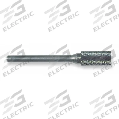 WIDIA METAL REMOVAL Carbide Bur: Cylinder, SA-6, Double Cut, 5/8" x 1" Head - Double-Cut Cylinder Burs