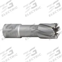 MILWAUKEE Annular Cutter: 11/16 in Cutter Dia, 1 3/8 in Max Cutting Dp, Bright, Carbide, Weldon Flat (MPN 49-59-3069). Key specifications — attr253884: No; attr253885: Bright; attr253886: Carbide; attr253887: Weldon Flat; attr253888: Fractional Inch; attr277149: MILWAUKEE.