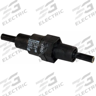 MERSEN In-Line Fuse Holder: Non-Rejection Block Style, 1 Pole, 600 V AC Rating - Fuse Holders for Class CC & Midget Fuses