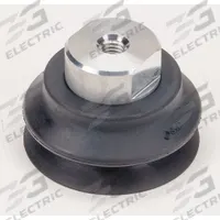 SMC Vacuum Pad Assembly: Bellows, M8x1.25, 50 mm Pad Dia, NBR, Black, 50A, 35.5 mm Pad Ht (MPN ZPT50HBN-B8). Key specifications — attr1019101: ZPT50HBN-B8; attr1019103: SMC; attr1019107: 50A.