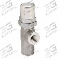 PARKER Pressure Control Valve: 10 gpm, 10 psi Max Set, Stainless Steel, 1/2 in NPT (MPN 647B-1-1/2-2). Key specifications — Brand: PARKER.
