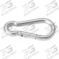 CAMPBELL Spring Snap: 1 Snaps, 160 lb Working Load Limit, Steel, 3/8 in Opening Size (MPN T7645026). Key specifications — Application Restrictions: Not for Fall Protection; Brand: CAMPBELL.