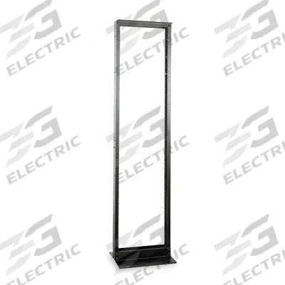 HUBBELL PREMISE WIRING Equipment Rack: 45 Rack Units, Rack Mount, 84 in x 19 in x 14 3/4 in - Open-Frame Server Racks
