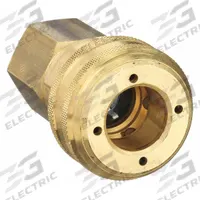 PARKER Quick Connect Hose Coupling: 1/2 in Body Size, 1/2 in Hose Fitting Size, 1/2" -14 Thread Size (MPN B37). Key specifications — Brand: PARKER; Thread Size: 1/2" -14; Coupling Locking Type: Push-to-Connect; Hose Fitting Gender: Female.