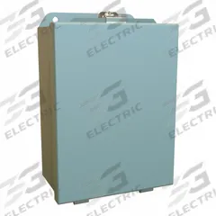 HAMMOND Enclosure: Steel, 8 in x 6 in x 4 in, NEMA 12/13/3R/4, Solid Cover, Clamp On (MPN HJ863LP). Key specifications — Closure Method: Screws; Brand: HAMMOND; Knockouts: Not Included.