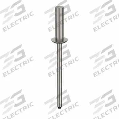 APPROVED VENDOR Blind Rivet,1 59/99" L,1/8" dia,PK500: Inch, 1 19/32 in Overall Lg, 31/64 in Body Lg - Domed-Head Blind Rivets