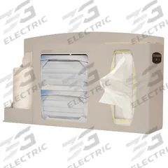 BOWMAN DISPENSERS Respiratory Hygiene Station: 17 7/8 in Overall Wd, 4 7/16 in Overall Dp, Plastic (MPN RS001-0212). Key specifications — Material: Plastic; Color: Brown; Brand: BOWMAN DISPENSERS; Product Type: Respiratory Hygiene Station; Compatible Dispensing Product: Hand Sanitizer.