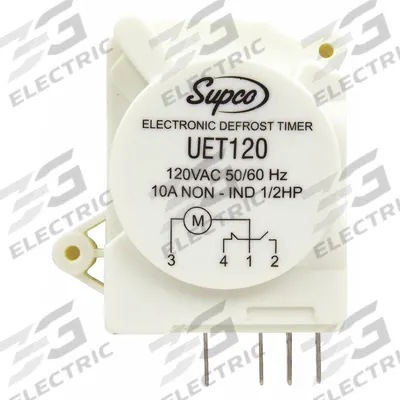 SEALED UNIT PARTS Refrigerator Universal Timer: Mfr Part # UET120 - Assorted Brand Parts for Refrigerators & Freezers