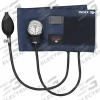 MABIS Blood Pressure Unit: Blood Pressure Unit, Arm, Adult, Nylon, Adult Cuff Named Size, Latex Free (MPN 09-141-011). Key specifications — Test Location: Arm; Cuff Named Size: Adult; Patient Type: Adult; Color: Blue; Brand: MABIS; Product Type: Blood Pressure Unit; Cuff Material: Nylon; Includes: Inflation Bulb.