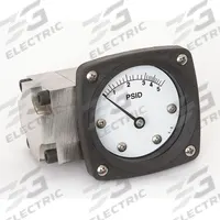 MIDWEST INSTRUMENT Differential Pressure Gauge: Back, 1/4 in NPT Female, Model 142, 2 1/2 in Dial (MPN 142-SA-00-OO-5P). Key specifications — Sensor Type: Diaphragm; Series: Model 142; Housing Material: 316 Stainless Steel; Certificate of Calibration: Not Included.