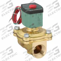REDHAT Solenoid Valve: 2-Way, Normally Closed, 1 in Pipe Size, 24V AC, Watertight, High Flow (MPN 8210G054). Key specifications — Pipe Size: 1 in; Voltage: 24V AC; Brand: REDHAT; Coil Enclosure: Watertight.