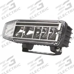 ECCO Snow Plow Light: Snowplow Light, LED, Heated, High Beam/Low Beam, Surface Mount, Pedestal (MPN EZ4009-R). Key specifications — Heated: Heated; Lighting Technology: LED; Beam Type: High Beam; Electrical Connection: Hardwired; Mount Type: Pedestal; Brand: ECCO; Mount Style: Surface.
