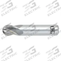 OSG Ball End Mill: Carbide, 4 Flute, 1/2" Mill Dia, 5/8" LOC, 2-1/2" OAL (MPN 414-5000-BN)