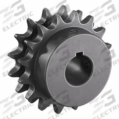 TRITAN Roller Chain Sprocket: 50-2, For 5/8 in Chain Pitch, 1 in Bore Dia, 16 Teeth, Steel (MPN D50BS16H X 1). Key specifications — attr85386: TRITAN.