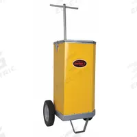 DRYROD Electrode Oven: Portable, with Wheels, 120/240V AC, 50 lb Storage Capacity, Yellow (MPN 1205520). Key specifications — Color: Yellow; Brand: DRYROD; Manufacturer Part Number: 1205520; Input Voltage (Nominal): 120V.