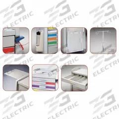 CAPSA HEALTHCARE Pediatric Cart Accessories (MPN AM-EM-PEDACCPK3). Key specifications — Includes: Cardiac Board; Brand: CAPSA HEALTHCARE.
