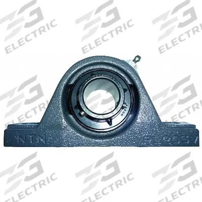 NTN Pillow Block Bearing: 1 1/8 in Bore, Cast Iron, Set Screws, 1 9/16 in Shaft Ht - General Purpose Pillow Block Ball Bearings