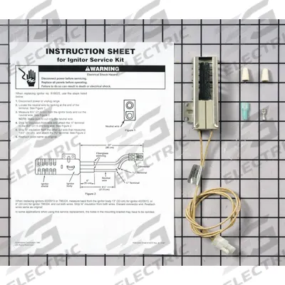 WHIRLPOOL Ignitor: Mfr Part # 814269 - Whirlpool Oven Replacement Parts