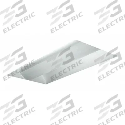 COLUMBIA LIGHTING Recessed Troffer: 2 ft Lg, 2 ft Wd, 3,567 lm, 3500K, 41.7 W - 2 ft. x 2 ft. LED Center-Basket Troffers